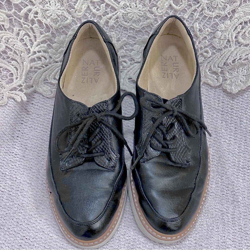 Naturalized Platform Loafers